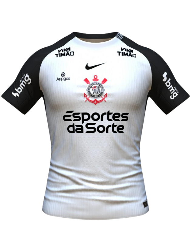 Camiseta Local Corinthians 25-26